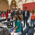 Celebrada la maratón de donaciones de sangre en Ciudad Real en un día de los enamorados de donar sangre para salvar vidas