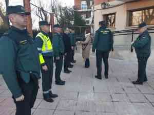 La subdelegada del Gobierno y el alcalde de Puertollano visitan la 2ª Compañía de la Guardia Civil y la Comisaría de Policía Nacional de Puertollano