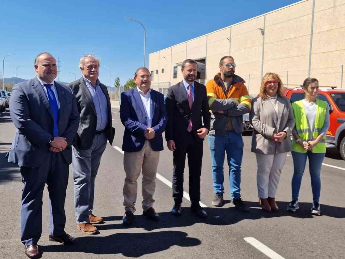 Escudero afirma que las labores en los parques industriales 'Aragonesas' y Sepes de Puertollano finalizarán en abril