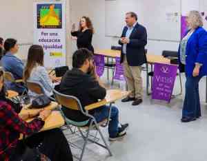 Reconocimientos a 3 centros educativos de Puertollano por su participación e implicación en actividades del día contra la violencia hacia las mujeres