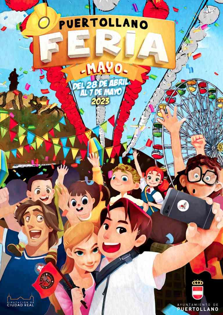 La juventud y el recinto ferial protagonizan el cartel de la Feria de Mayo de Puertollano que se celebrará del 28 de abril al 7 de mayo