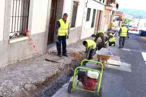 En la barriada Constitución de Puertollano ha iniciado la 2ª fase de la renovación y ampliación de acerados de la calle Asilo
