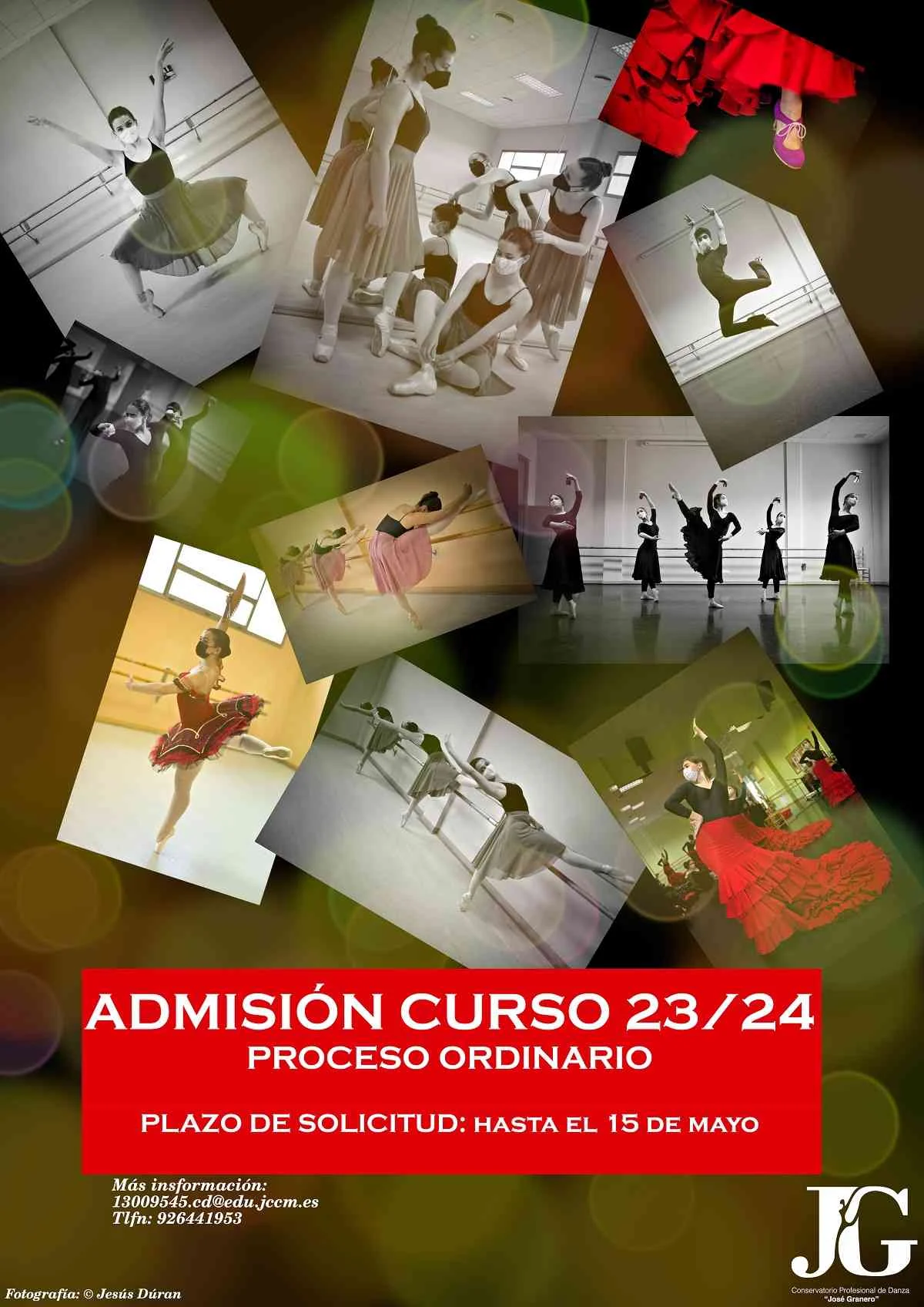 Una actividad de danza para escolares de Puertollano y localidades cercanas mañana en el Conservatorio Profesional José Granero