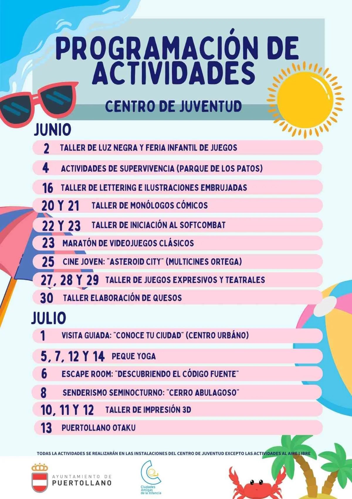“Píldoras de Entretenimiento” para el público infantil, adolescente y juvenil de Puertollano
