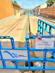 En marcha las obras de renovación de la red de agua potable en El Villar (Puertollano) con un  presupuesto de 177.377,70 €