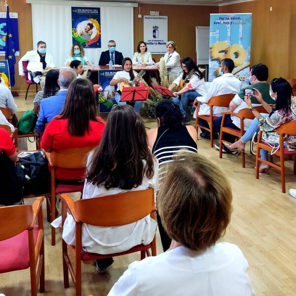 Reconocimientos a los grandes donantes y Mérito Nacional a FisioVital en el Hospital Santa Bárbara de Puertollano