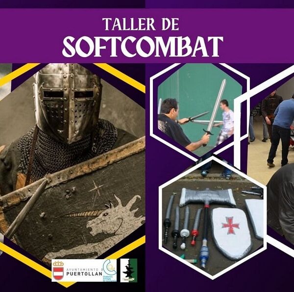 Taller de iniciación de softcombat en el Centro de Juventud de Puertollano el 22 y 23 de junio organizada por “Minero Blanco”