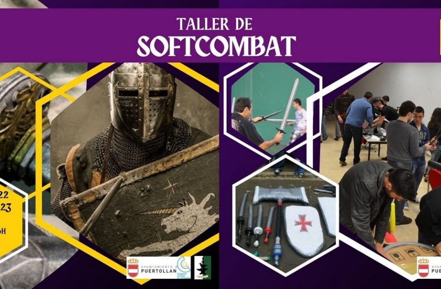 Taller de iniciación de softcombat en el Centro de Juventud de Puertollano el 22 y 23 de junio organizada por “Minero Blanco”