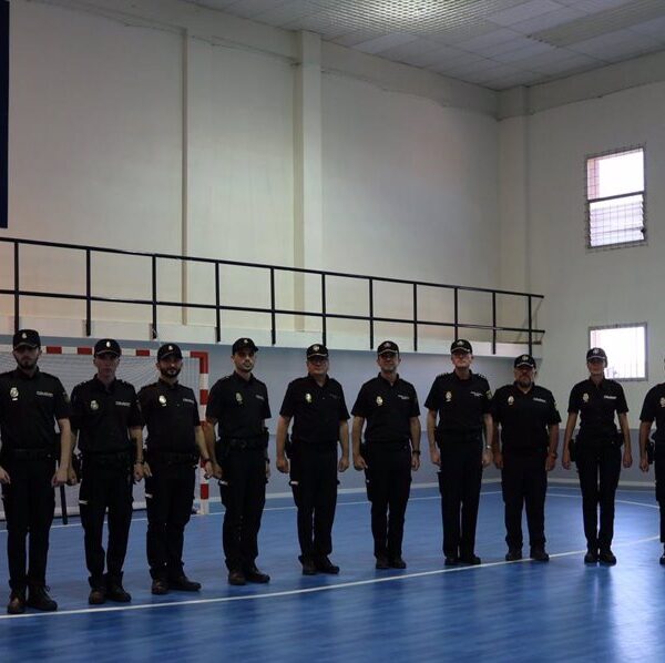 Inicio de las prácticas de 46 nuevos policías nacionales en comisarías de Castilla-La Mancha.