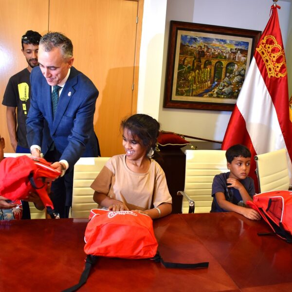 6 niños saharauis con discapacidad disfrutan del verano en Puertollano con el programa “Vacaciones en paz”