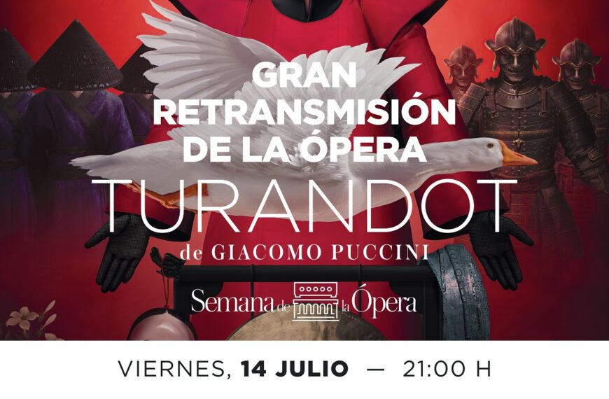 Retransmisión en directo de la ópera “Turandot” desde el Teatro Real de Madrid este viernes en Puertollano con entrada gratuita