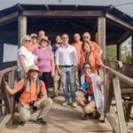 Poblete muestra a las evaluadoras de la UNESCO el desarrollo ‘bottom-up’ de su identidad volcánica en el proyecto de Geoparque