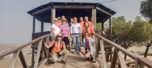 Poblete muestra a las evaluadoras de la UNESCO el desarrollo ‘bottom-up’ de su identidad volcánica en el proyecto de Geoparque