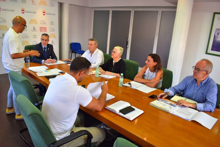 Encuentro de coordinación del Plan Territorial de Emergencia (Platepuer) en Puertollano