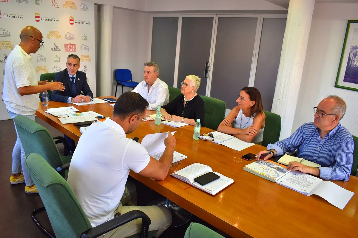 Encuentro de coordinación del Plan Territorial de Emergencia (Platepuer) en Puertollano