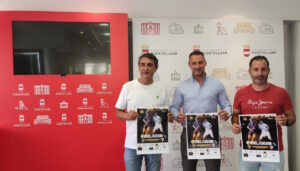 Partido benéfico de fútbol femenino entre el Sevilla C.F. y el Levante U.D. en el Estadio Municipal de Puertollano el 19 de agosto