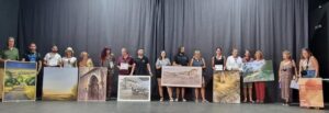 Veintitrés artistas de cuatro comunidades autónomas diferentes participaron en el XVII concurso de pintura rápida de Corral de Calatrava