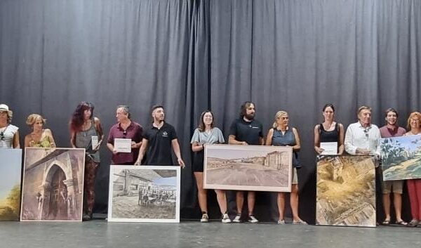 Veintitrés artistas de cuatro comunidades autónomas diferentes participaron en el XVII concurso de pintura rápida de Corral de Calatrava