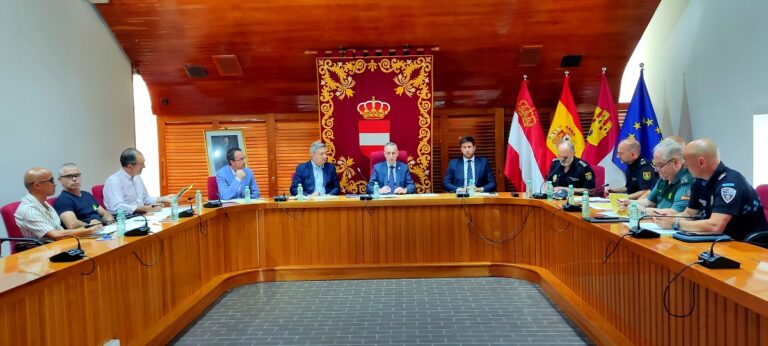 Coordinado el operativo de seguridad de las fiestas patronales de Puertollano  que se comenzarán este viernes día 1 de septiembre