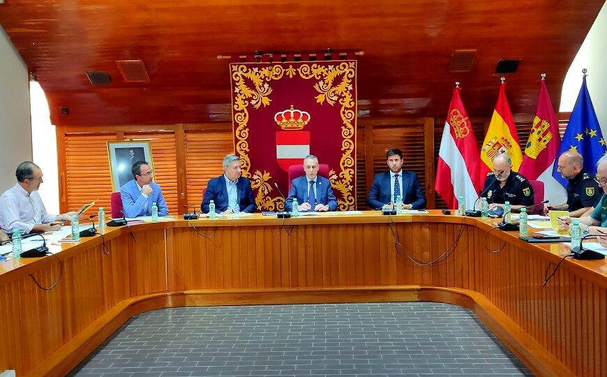 Coordinado el operativo de seguridad de las fiestas patronales de Puertollano  que se comenzarán este viernes día 1 de septiembre