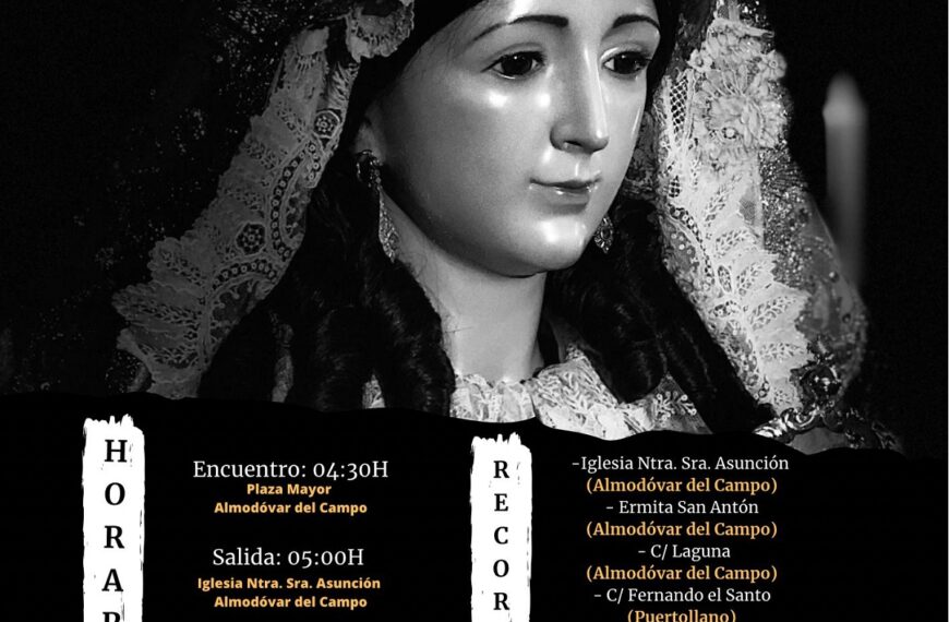 Primera peregrinación hacia la parroquia de la  Virgen de Gracia el 8 de septiembre de la Asociación El Capirote de Puertollano ¡gratuita!