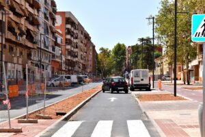 Abierta al tráfico en ambos sentidos la remodelada calle Ancha de Puertollano entre el Paseo de San Gregorio y la calle Muelle