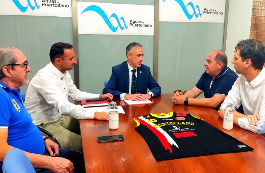 Renovado convenio de colaboración entre Aguas de Puertollano y el Club Baloncesto en Silla de Ruedas Amiab Puertollano
