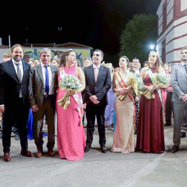 Iniciaron la Feria y Fiestas en honor a San Bartolomé 2023 en Almagro con la presencia del presidente provincial Miguel Ángel Valverde