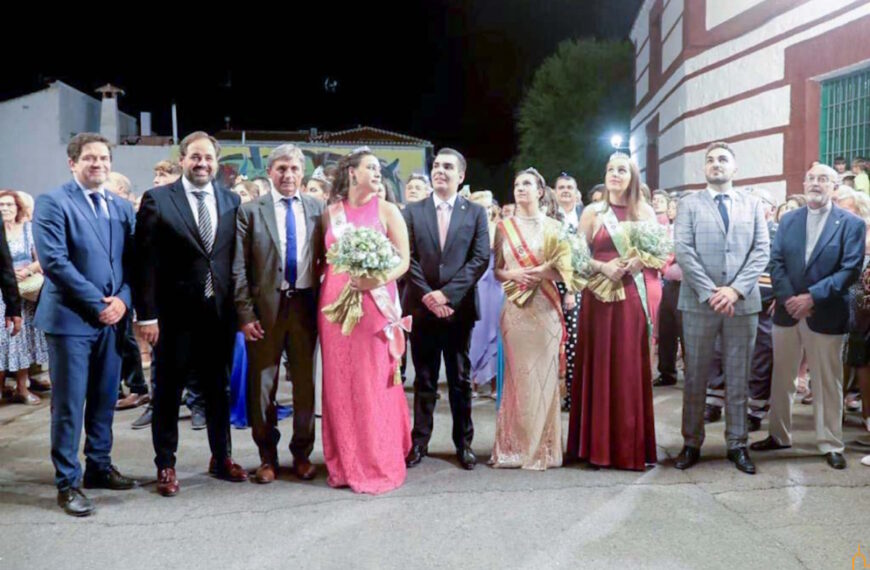 Iniciaron la Feria y Fiestas en honor a San Bartolomé 2023 en Almagro con la presencia del presidente provincial Miguel Ángel Valverde