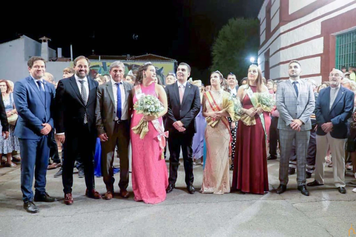 Iniciaron la Feria y Fiestas en honor a San Bartolomé 2023 en Almagro con la presencia del presidente provincial Miguel Ángel Valverde