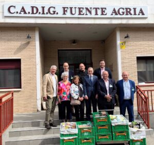 Mercadona colabora con Fundación Fuente Agria de Puertollano donando productos de primera necesidad a diario.