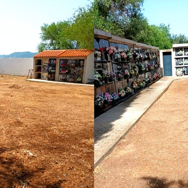 En el cementerio municipal de El Villar en Puertollano se han realizado diversas mejoras