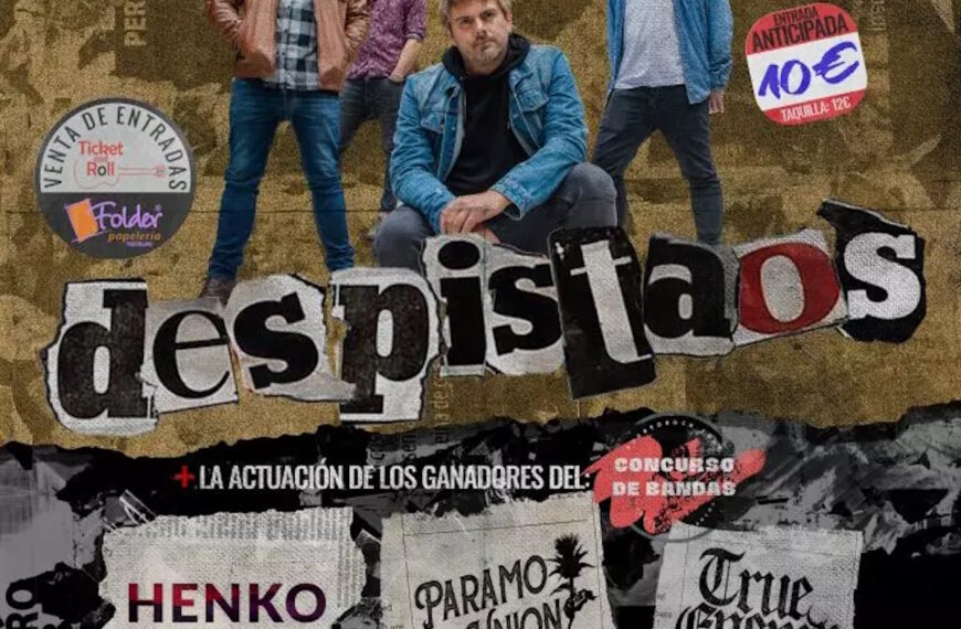 El I Puertorock Fest en Puertollano el 18 de noviembre contará con “Despistaos” como cabeza de cartel