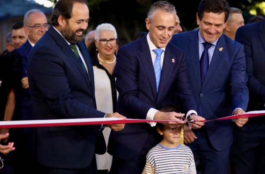 Valverde ha asistido a la inauguración de las fiestas de septiembre en Puertollano en honor a la Virgen de Gracia