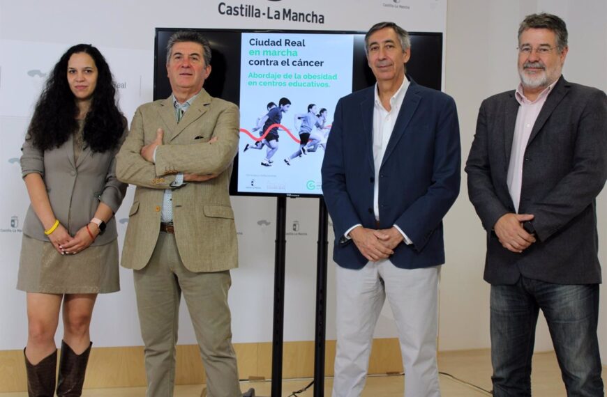 Castilla-La Mancha y AECC promueven una vida saludable en los jóvenes a través de actividades escolares y familiares.