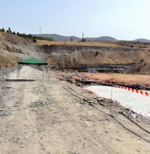 Dos “furtivos paleontológicos” capturados e identificados en el Monumento Natural del Carbonífero