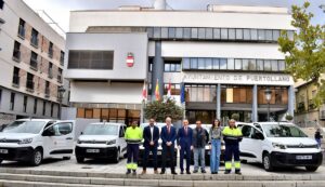 El Ayuntamiento adquiere cinco vehículos adicionales para atender distintos servicios municipales.