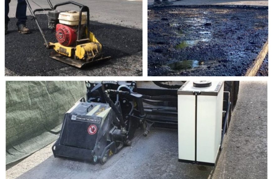 Se aprueba un proyecto de reparación de baches en varias calles utilizando aglomerado