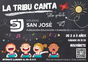 “La Tribu Canta” en el Colegio San José de Puertollano