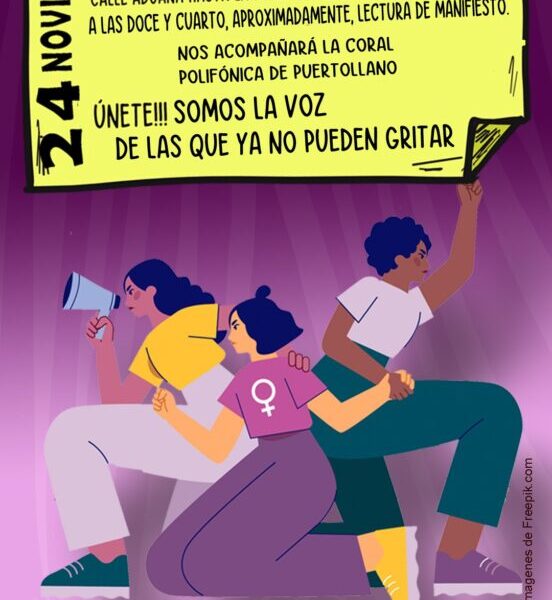 Concentración y Manifestación Contra la Violencia de Género este Viernes en la Plaza del Ayuntamiento
