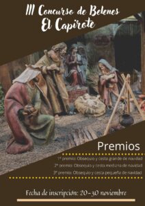 “Concurso de belenes convocado por El Capirote para colegios, asociaciones, empresas y parroquias”
