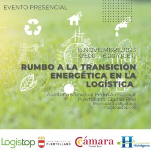 Expertos se reunirán en Puertollano para analizar el camino hacia la transición energética en la logística