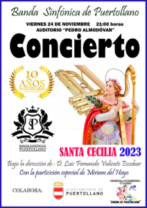 La Banda Sinfónica Celebra su Décimo Aniversario con un Concierto Especial de Santa Cecilia este Viernes