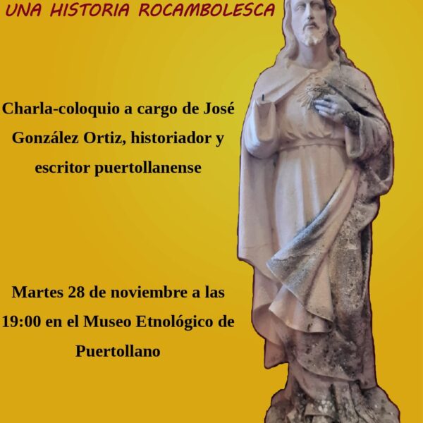 La fascinante historia del «Cristo de la Cueva» contada por José González Ortiz en una charla-coloquio