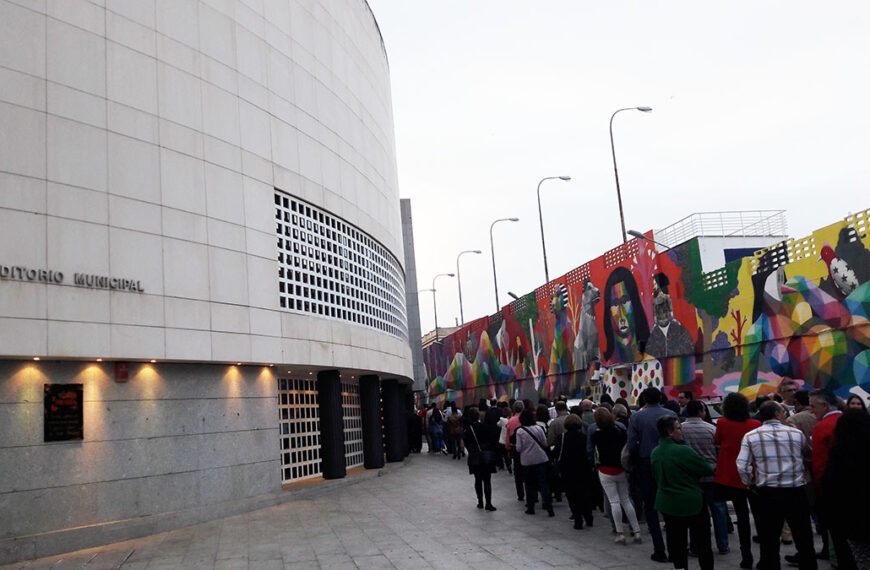 Cambio de programación: Cancelado el evento de dancemapping de hoy en el Auditorio