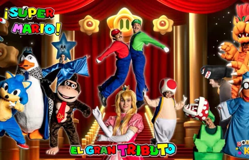 Fiesta Familiar de Navidad: Gran Homenaje a Super Mario el 27 de Diciembre en el Auditorio