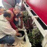 El Museo García Rodero se viste de verde gracias a la colaboración de los alumnos de Aspades