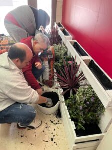 El Museo García Rodero se viste de verde gracias a la colaboración de los alumnos de Aspades
