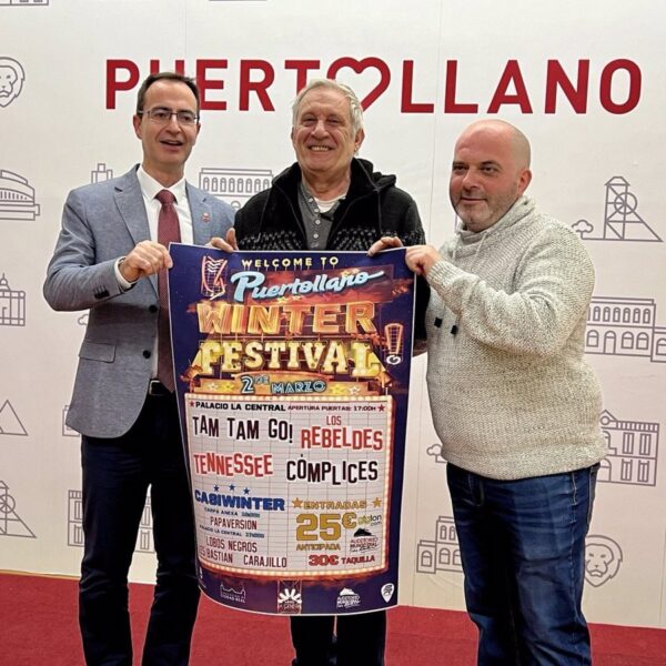 El Puertollano Winter Festival deslumbra con la presencia de Los Rebeldes, Tennessee, Cómplices y Tam Tam Go el próximo 2 de marzo
