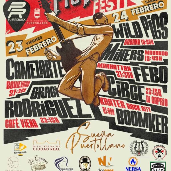 Festival Prewinter: Programación para el 23 y 24 de febrero anuncia la actuación de siete destacados grupos y solistas